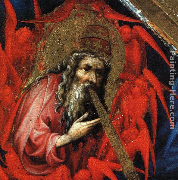 Melchior Broederlam The Annunciation (detail)